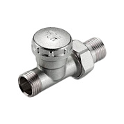 Вентиль прямой НР 1/2" х 1/2"ЕК обратный TIEMME